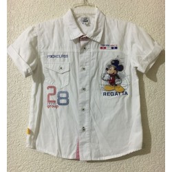 Camisa blanca Mickey Mouse